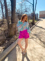 Gianna Textured Dress Shorts