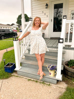 Sweet Magnolia Hook and Eye Floral Dress