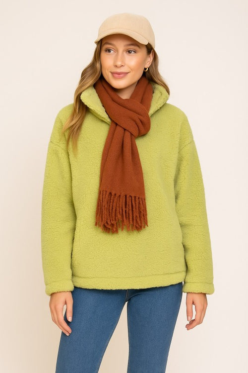 Carrie Sherpa Pull Over