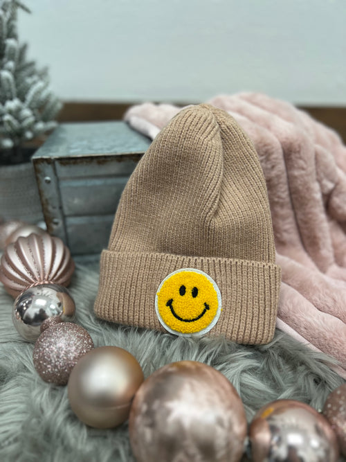 Patch Smile Beanie