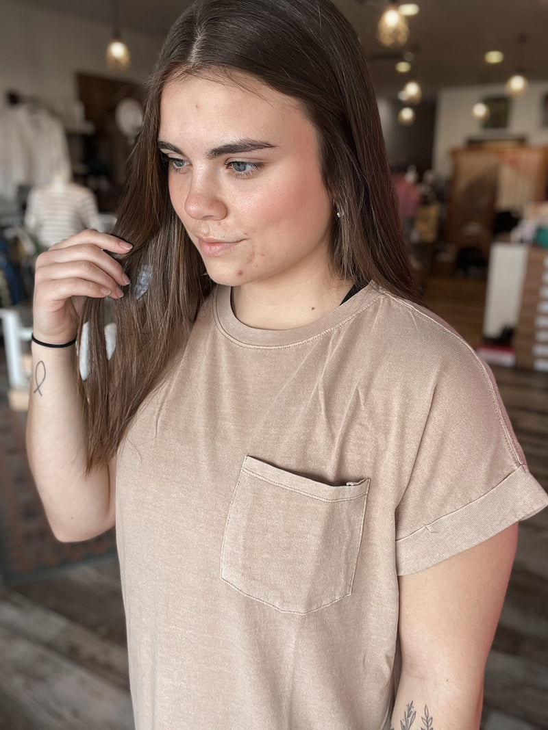 Coralynn Mini T-shirt Dress