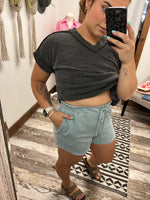 Hannah Ribbed Shorts