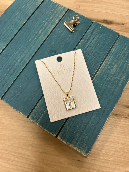 Rhinestone Pendant Necklace