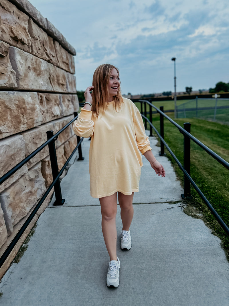 Sweatshirt Tunic Dress
