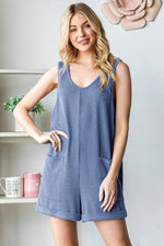 Mary Jane Ribbed Romper