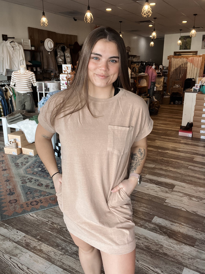 Coralynn Mini T-shirt Dress