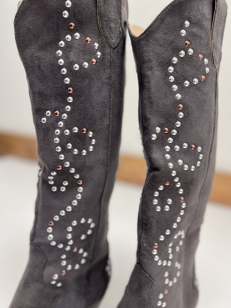 Phoenix Studded Cowboy Boots