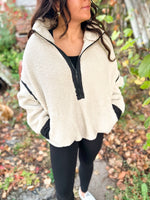 Eliza Sherpa Half Zip
