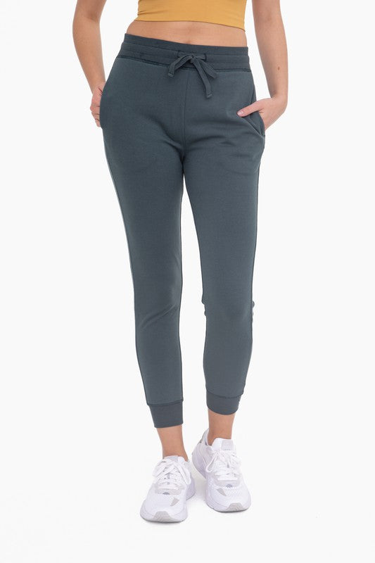 French Terry Cuff Skinny Joggers
