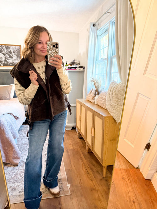 Sprinkled Striped Sweater