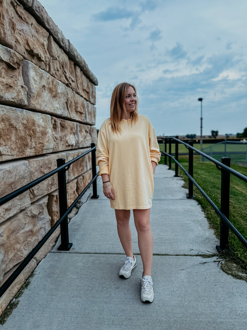 Sweatshirt Tunic Dress