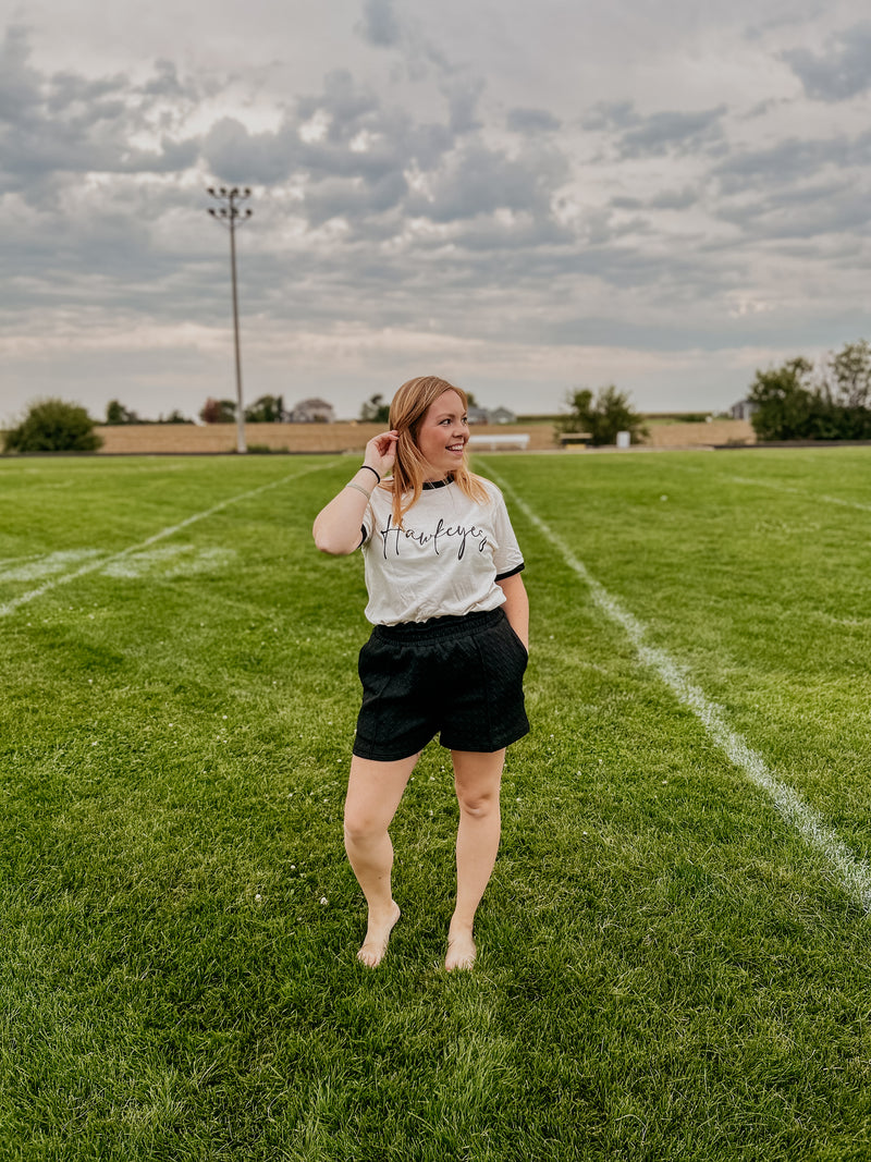 Hawkeyes Ringer Tee
