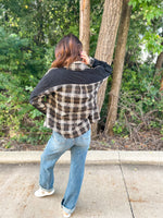 Corduroy Boho Plaid Button Down