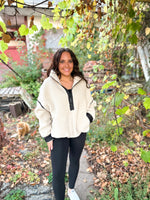 Eliza Sherpa Half Zip