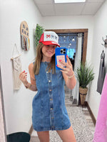 Denim A-Line Dress