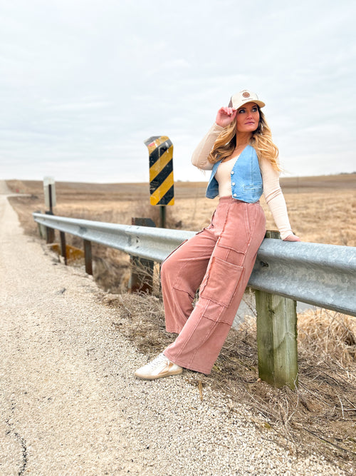 Chestnut Utility Sweatpants