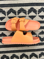 Candy Color Buckle Sandals