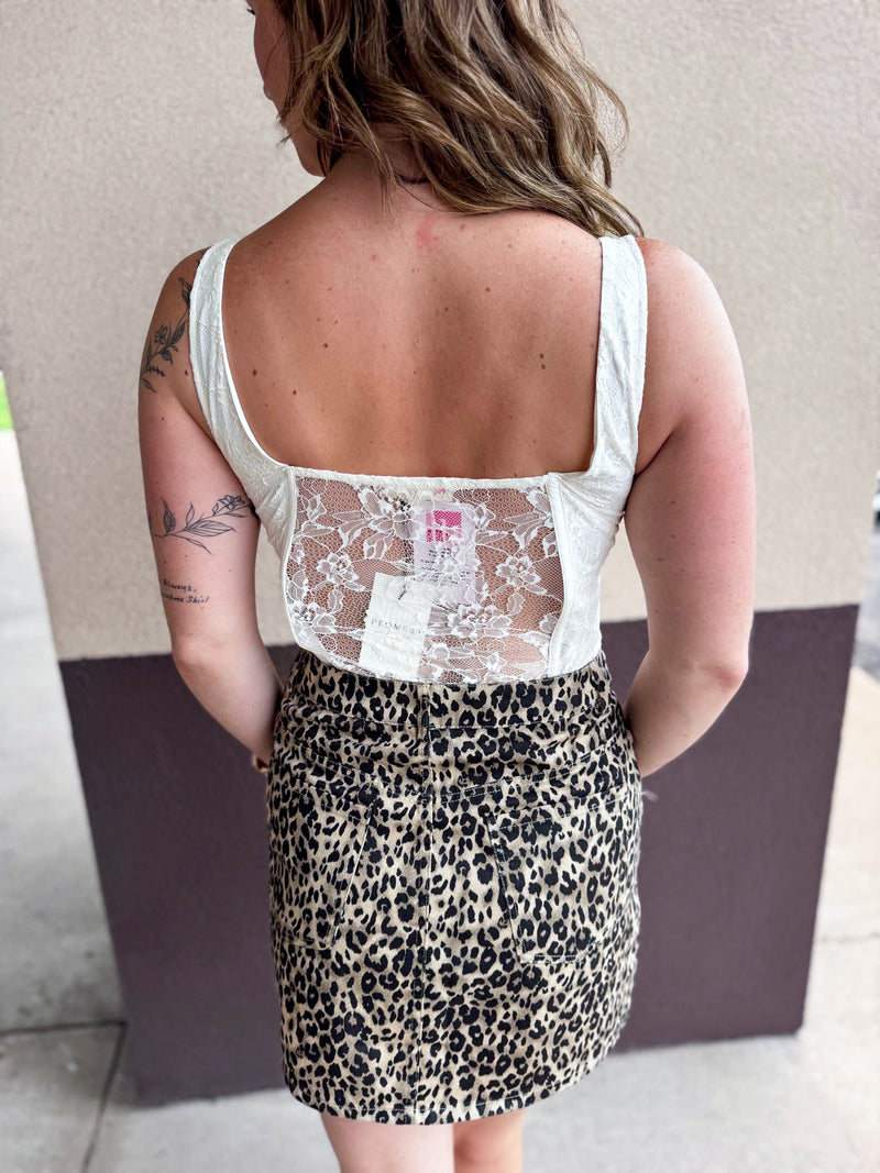 Virigina Lace Corset Top