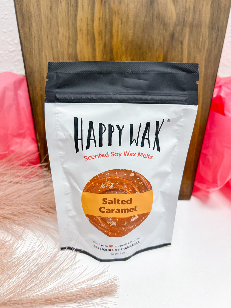 Happy Wax 2oz Pouch Salted Caramel scent