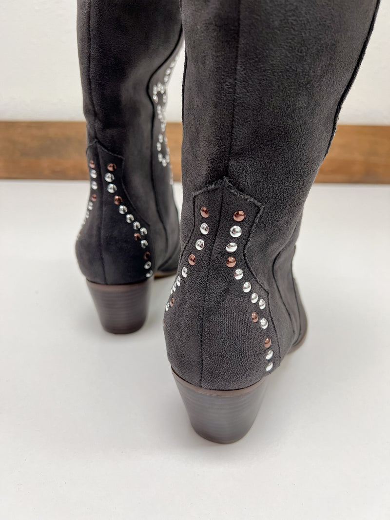 Phoenix Studded Cowboy Boots