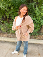 Abby Sherpa Hooded Jacket