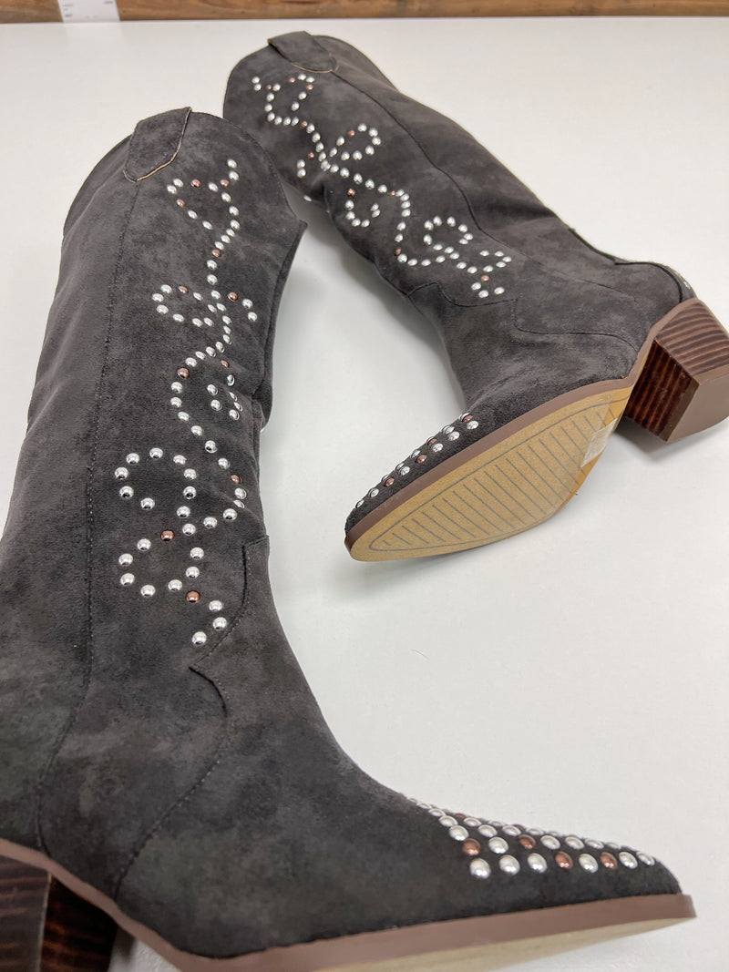 Phoenix Studded Cowboy Boots