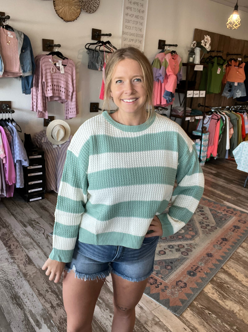 Hannah Striped Sweater