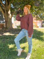 Cara Relaxed Crew Neck Sweater