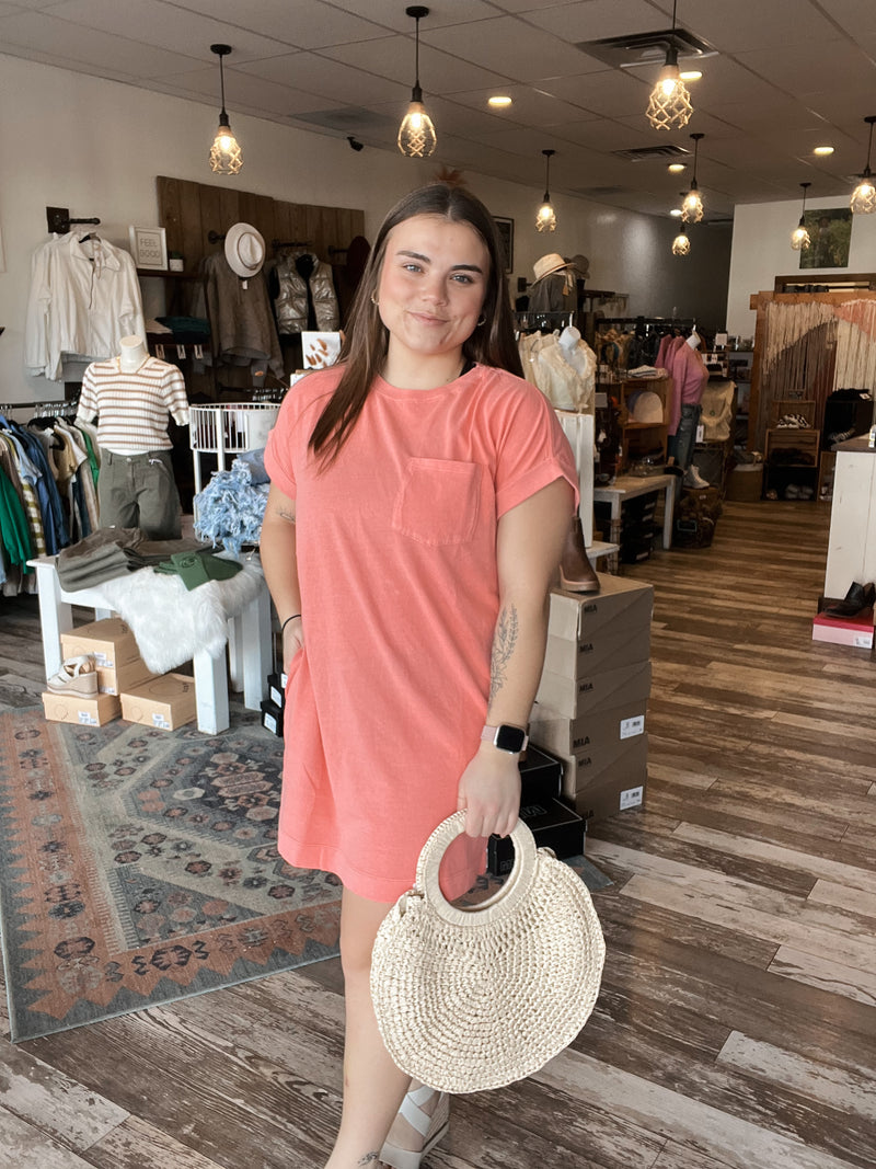 Coralynn Mini T-shirt Dress