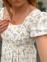 Sweet Magnolia Hook and Eye Floral Dress