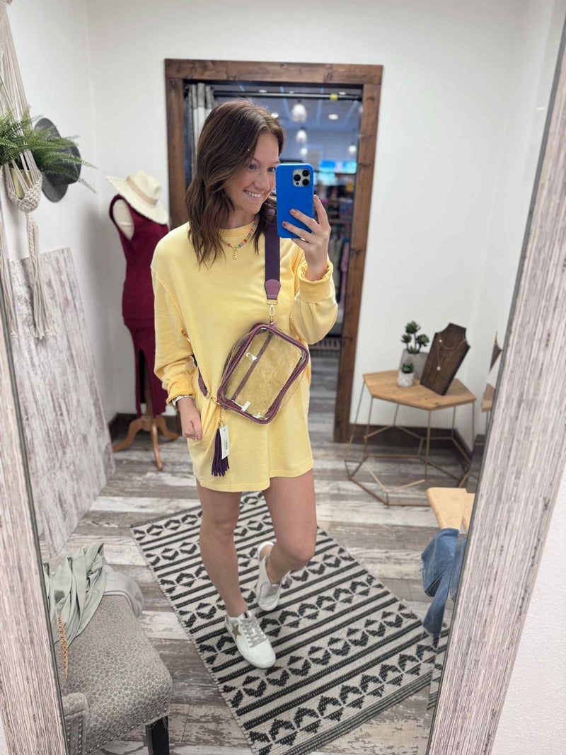 Sweatshirt Tunic Dress
