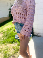 Wanda Knit Lightweight Cropped Sweater