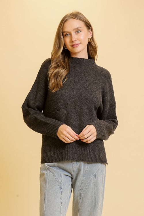 Izzy Mock Neck Sweater