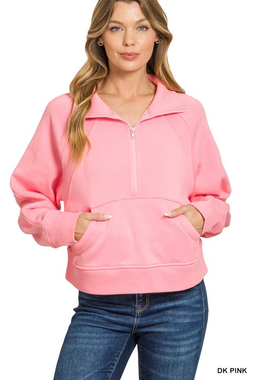 Rhonda Half Zip Pullover