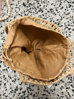 Calliope Fringe Woven Tote Bag