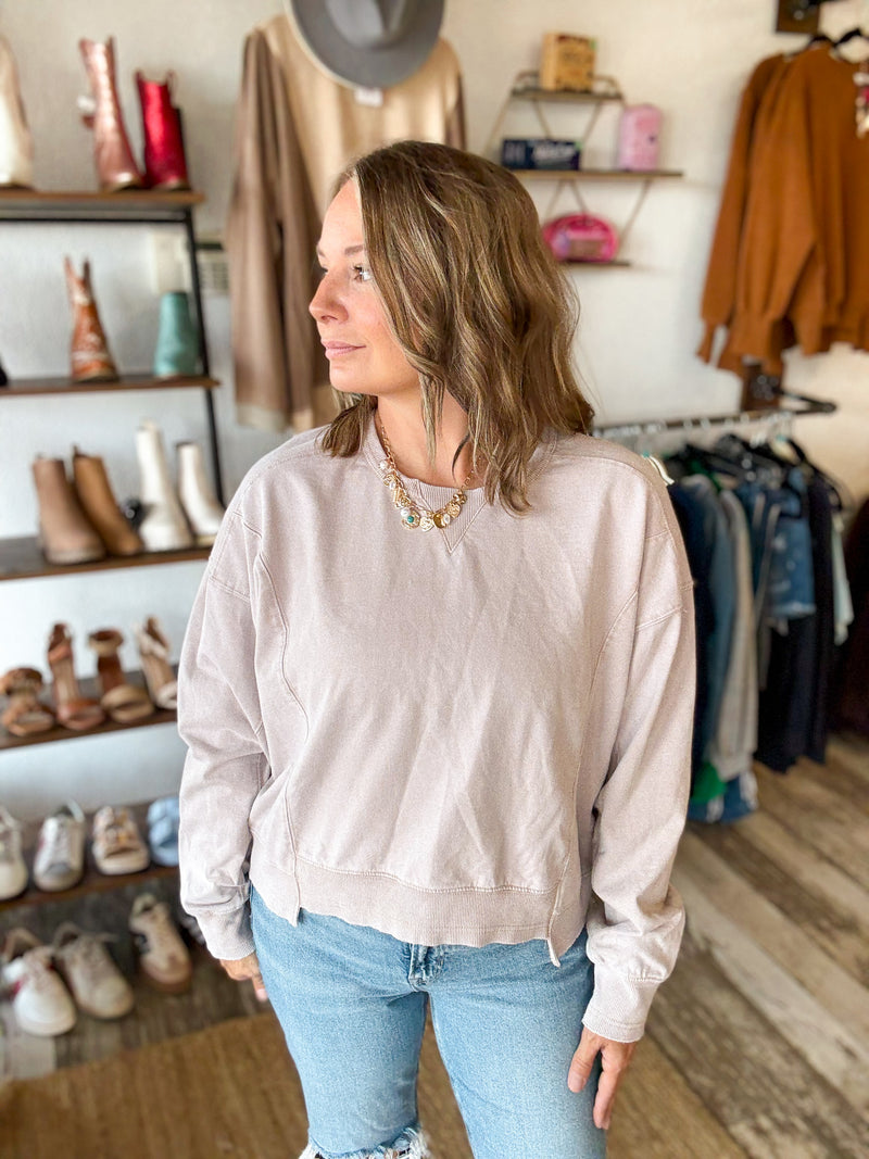 Landry Crew Neck Sweatshirt