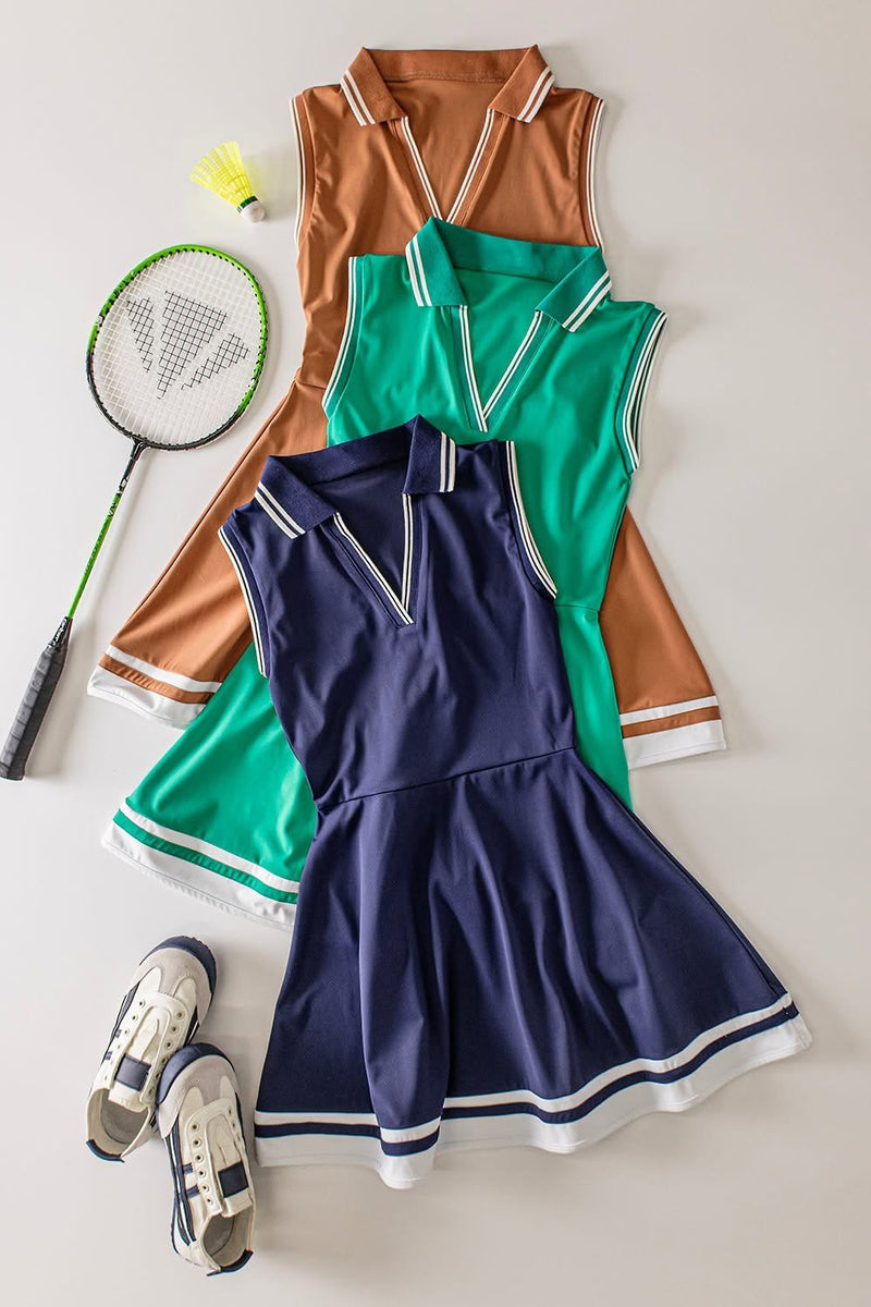 classic tennis dress Ellie Medium / Kelly Green Color:Clay Multi Beautiful Miu Miu dress, tumble dry low STM