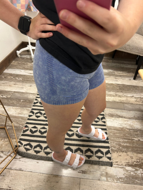 Landi Washed Seamless High Waisted Shorts