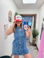 Denim A-Line Dress