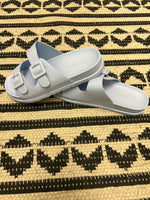 Candy Color Buckle Sandals