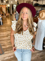 Nash Floral Smocked Blouse