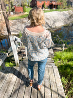Roxanna Crochet Oversized Cardigan