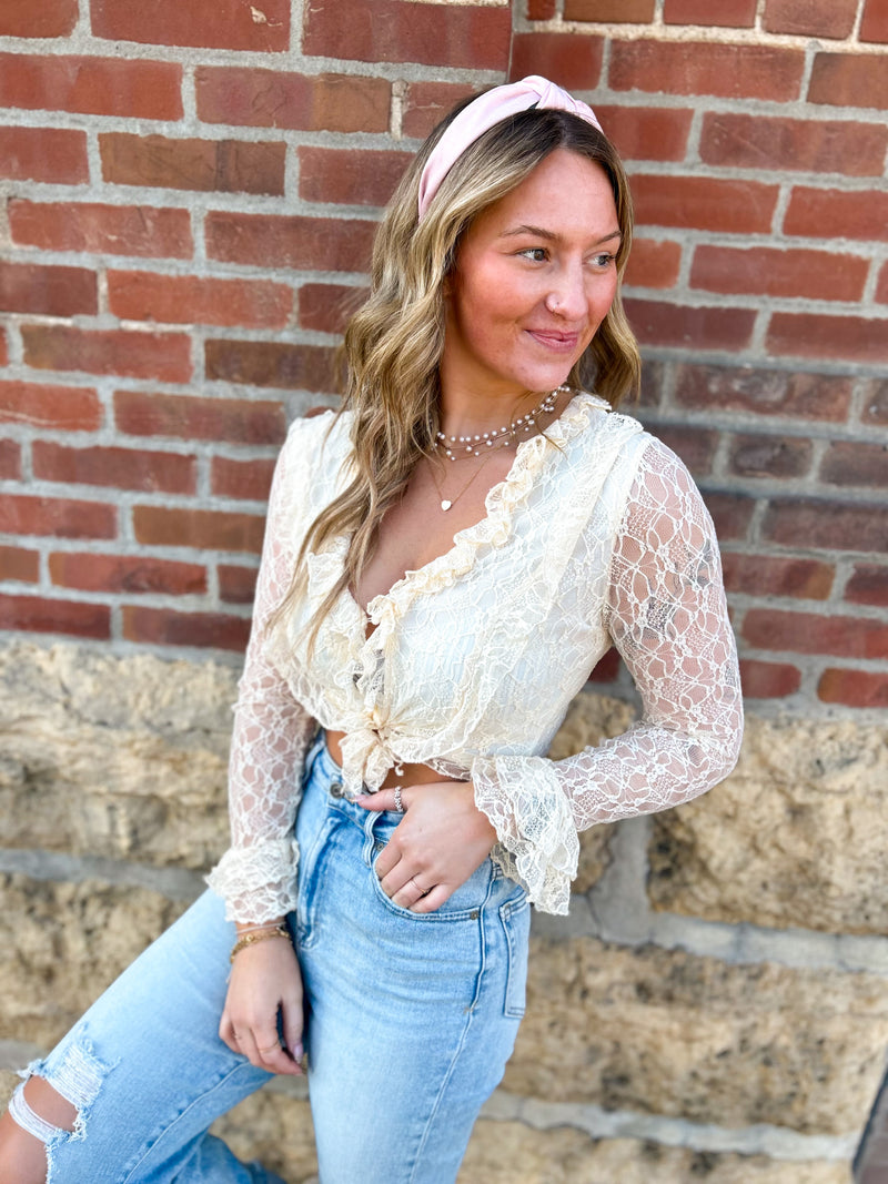 River Lace Boho Long Sleeve