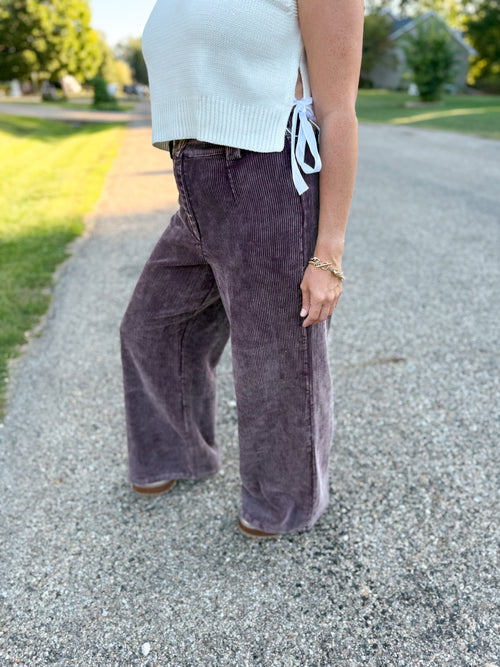 Corduroy Trouser Pants