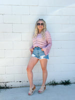 Wanda Knit Lightweight Cropped Sweater