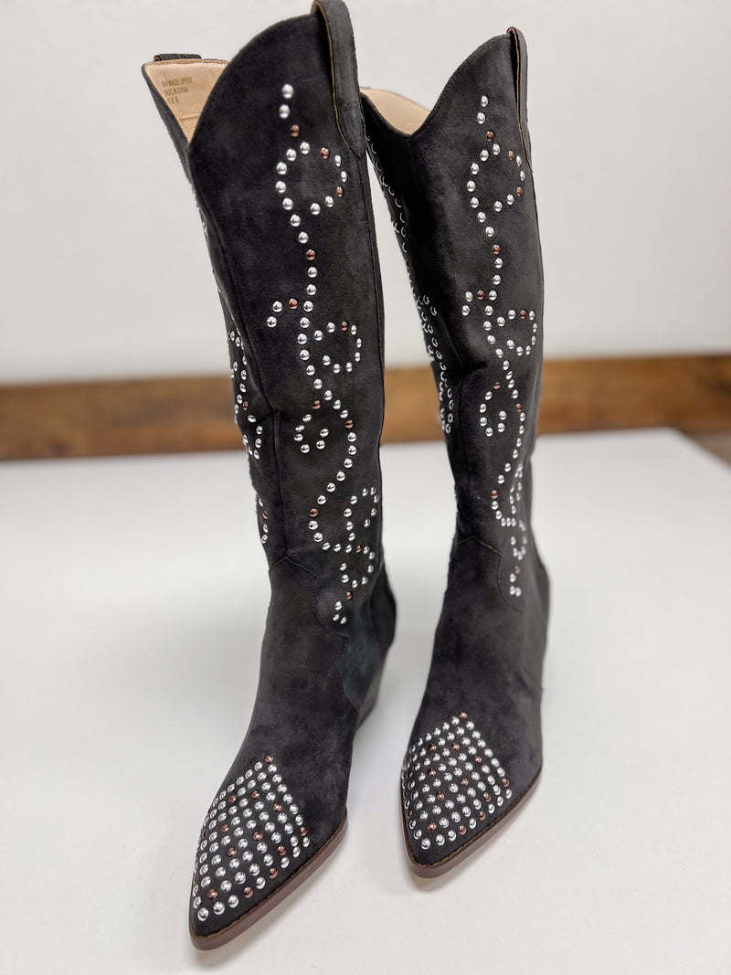 Phoenix Studded Cowboy Boots