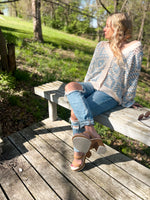 Roxanna Crochet Oversized Cardigan