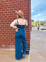 Christian Cami Stretch Denim Jumpsuit