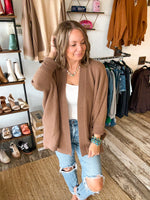 Simpson oversized Open Cardigan
