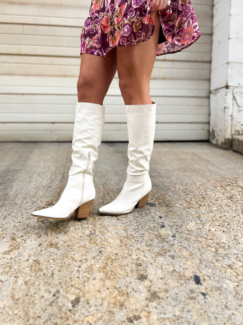 Lilliana Knee High Western Boots